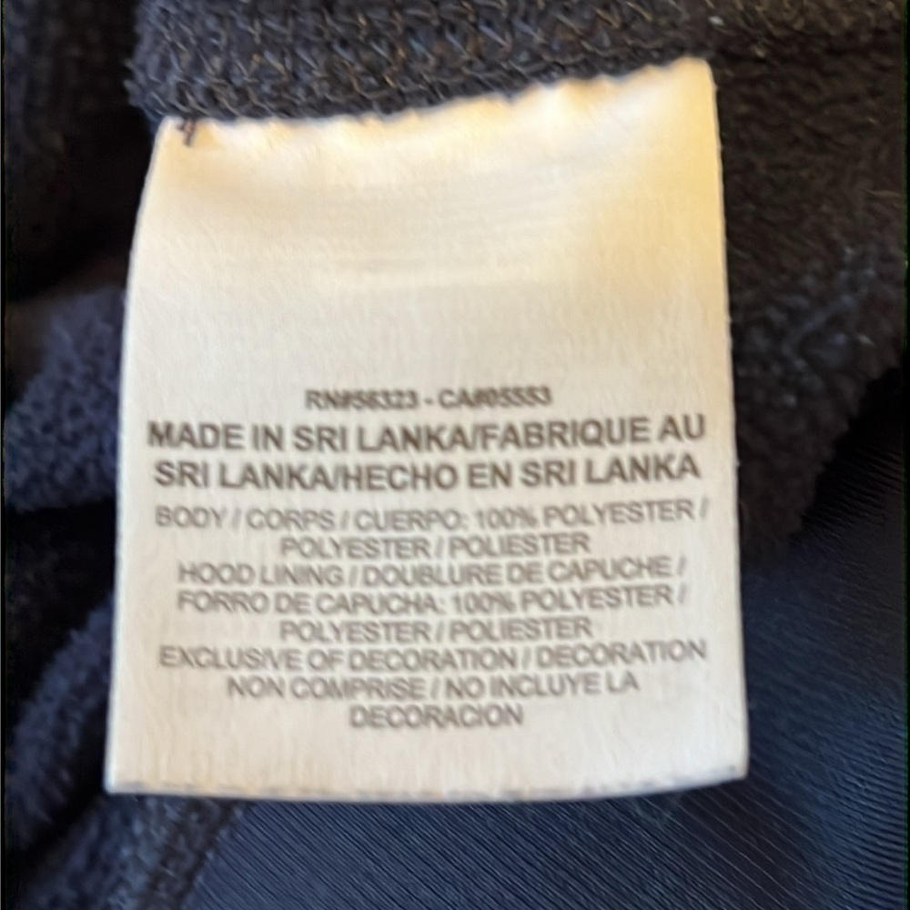 Chicago Bears Nike Therma Fit Full Zip Hooded Jacket Blue Orange Size L - Picture 11 of 11